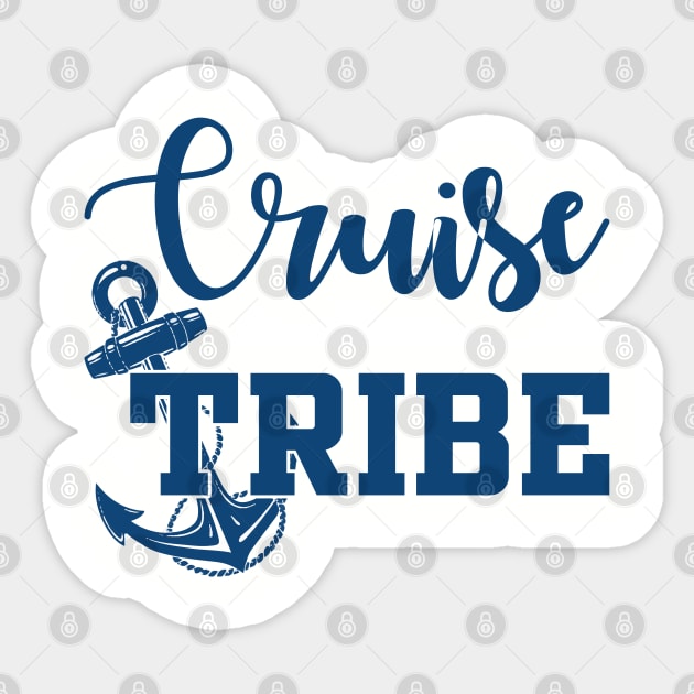 Cruise Tribe Sticker by Bernards